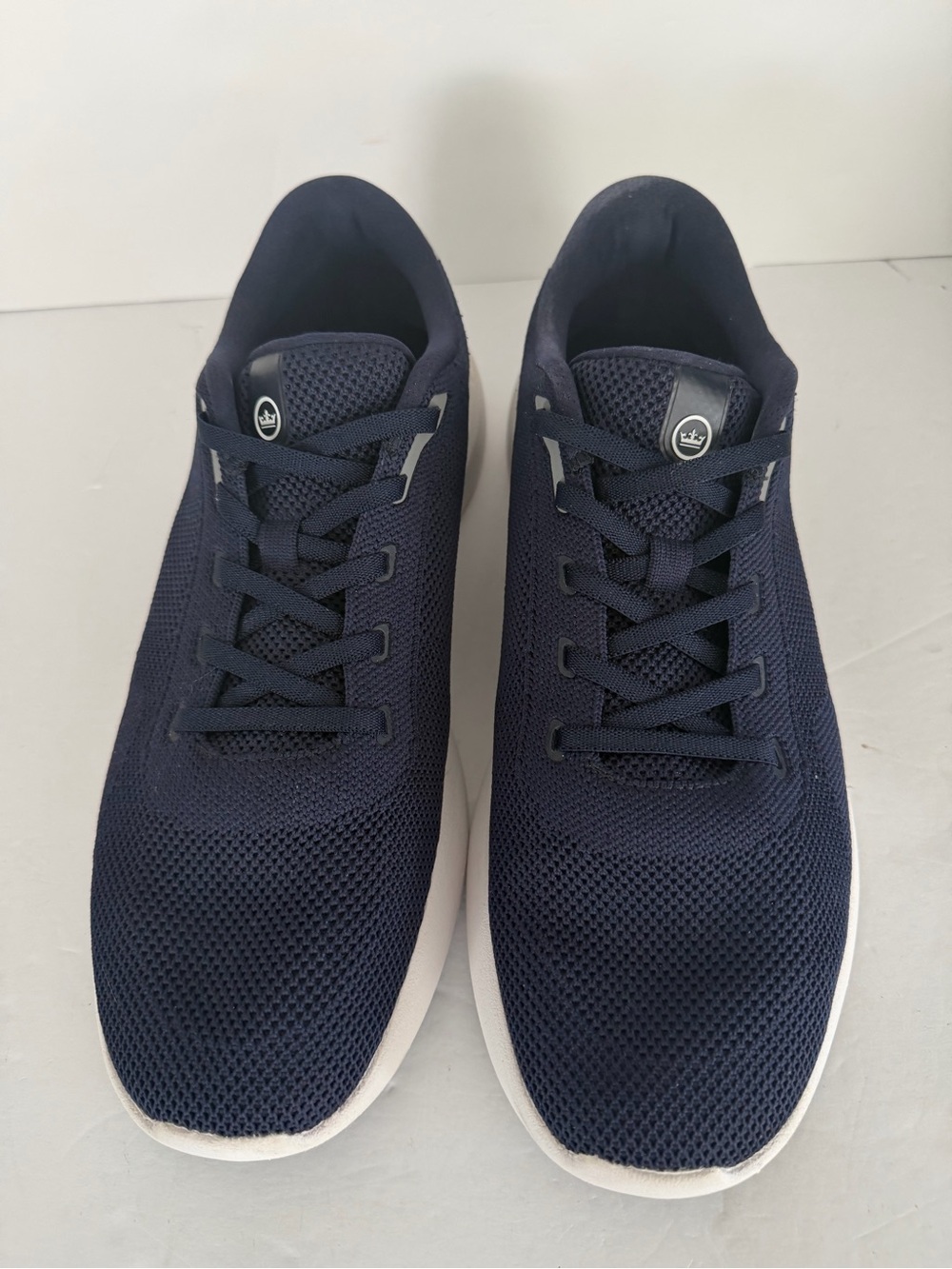 Peter Millar Glide V3 Men's Sneakers Navy Blue Knit Shoes Size 10.5